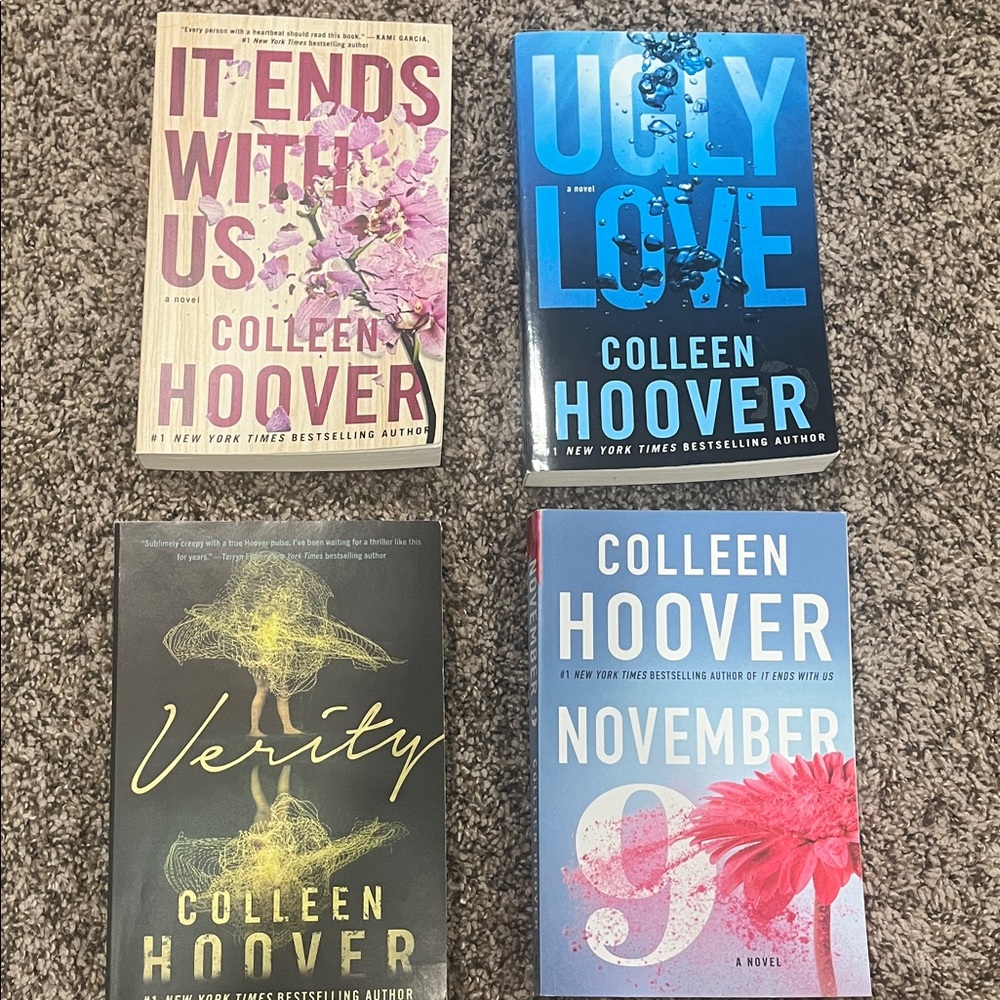 Colleen Hoover 4 Book Set
